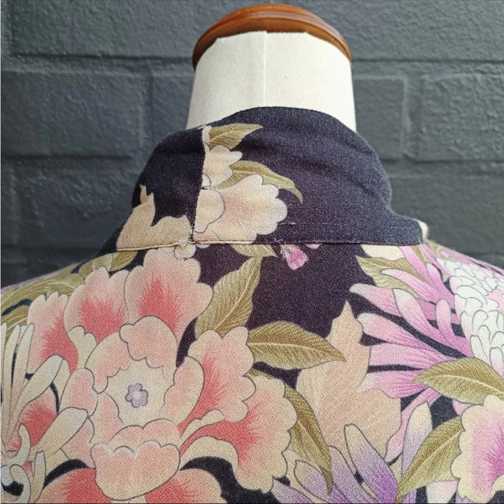 Spell & The Gypsy Vintage OS Blue Skies Reversible Rare Unicorn Kimono Duster - Picture 8 of 16